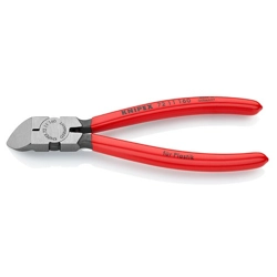 vendita online Tronchese per resina sintetica punte a 45° 160 mm. art.7211160 Tronchesi Knipex